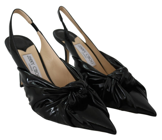 Jimmy Choo Pumps Annabell 85 aus Lackleder in Schwarz