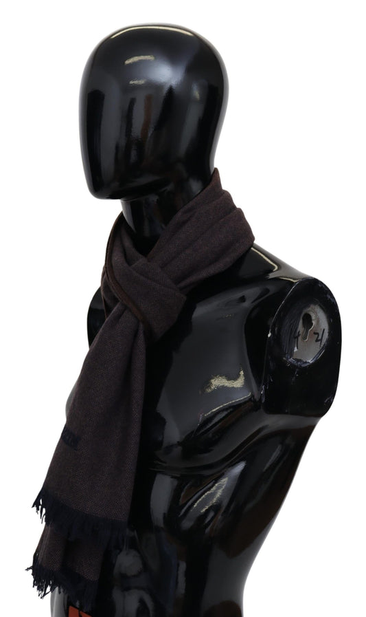 Missoni Kaschmirschal mit Fransen in Braun