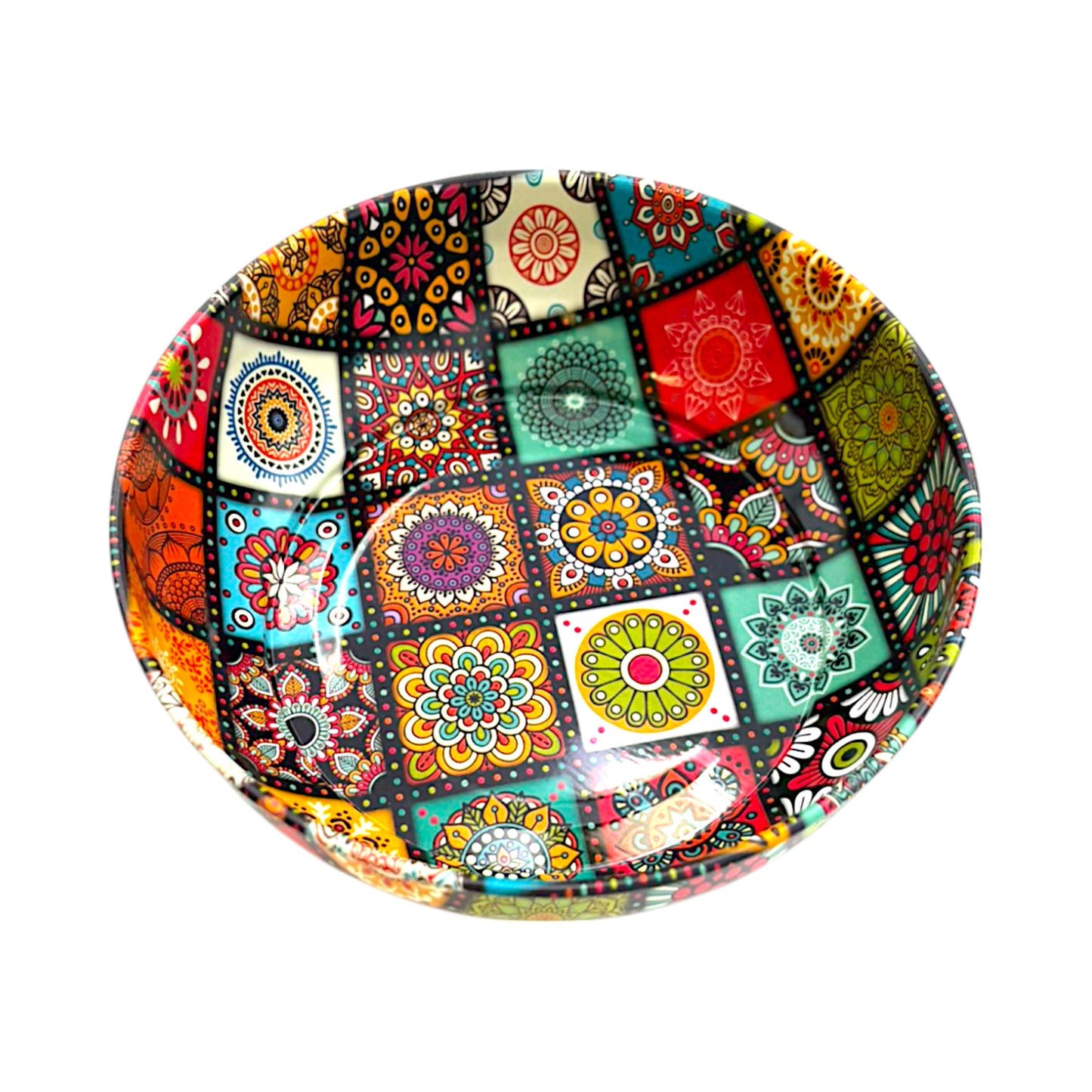 Metall Schüssel - Mandala 2 - Groß - 12cm