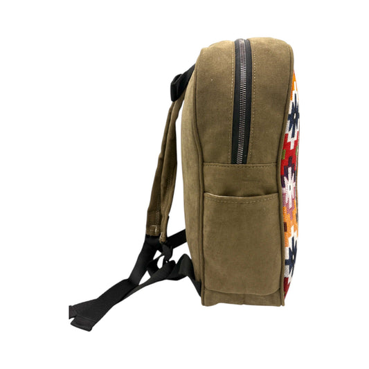 Rucksack - Indigen - Khaki - 35 x 26 x 11,5cm