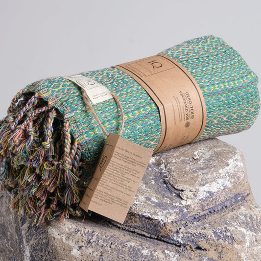 Hamamtuch Saunatuch Strandtuch - Mexico Grün 180x100 cm