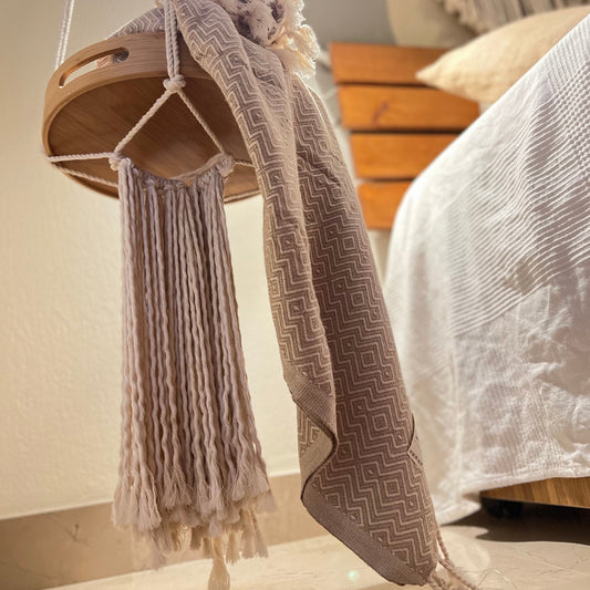 Hamamtuch | Saunatuch | Strandtuch | Peru | Beige | 180x100 cm