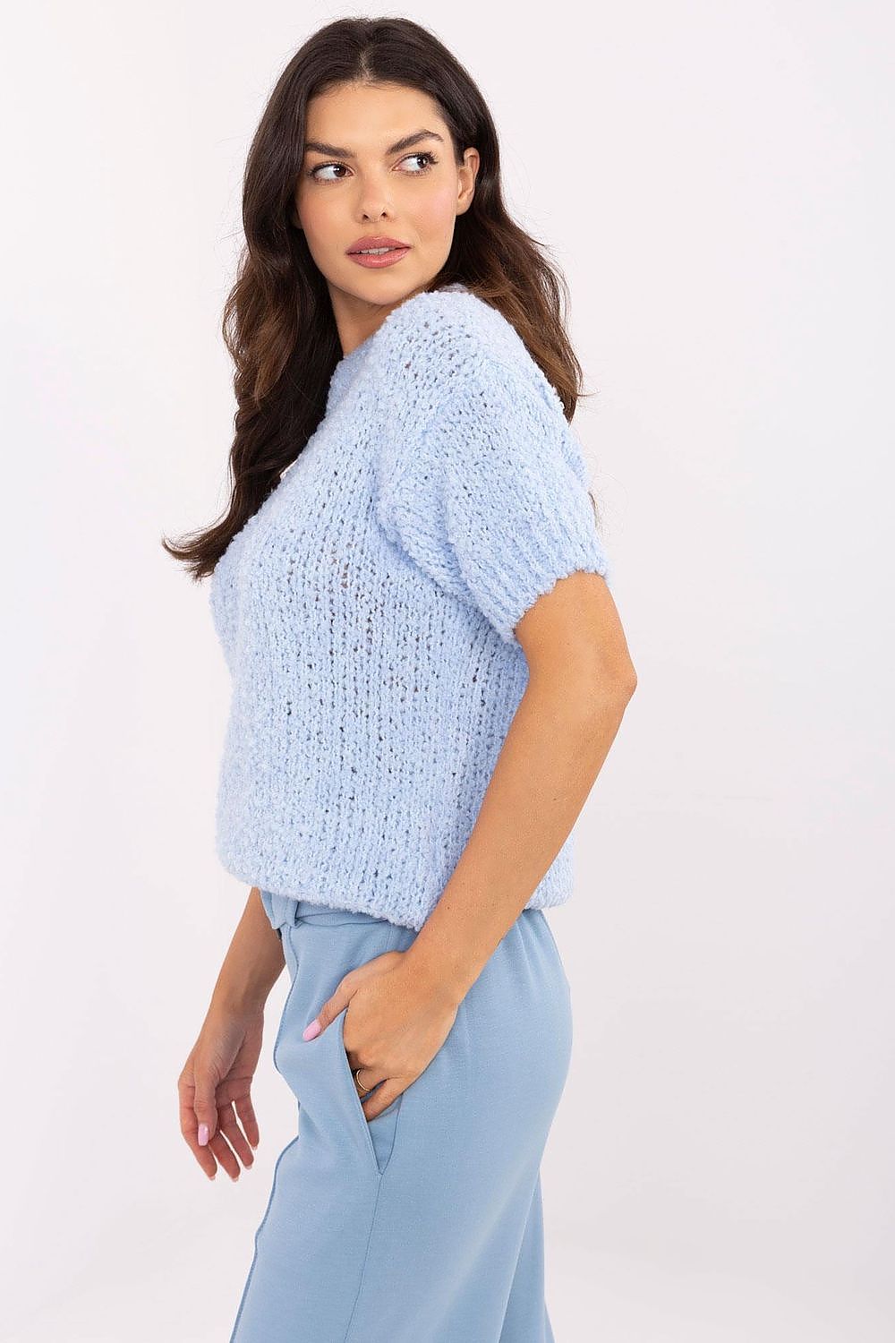 Kurzarm Pullover model 206943 Italy Moda