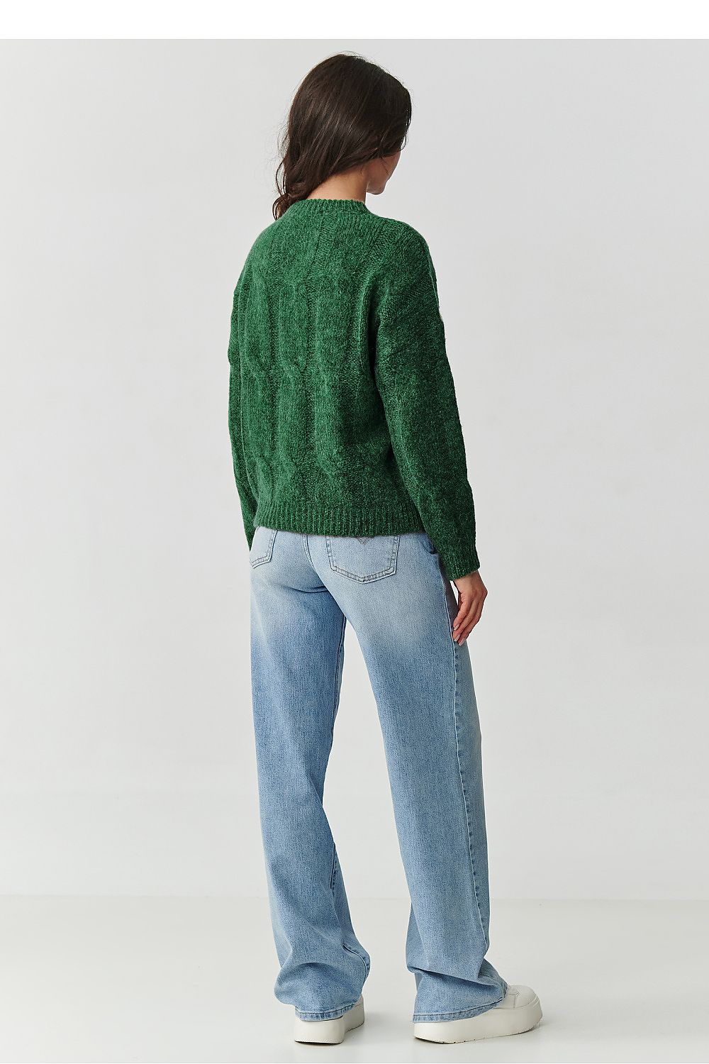 Pullover model 217358 Makadamia