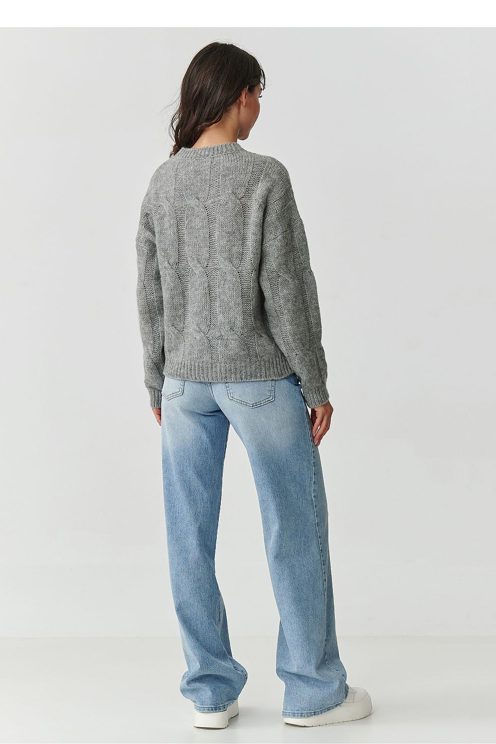 Pullover model 217360 Makadamia