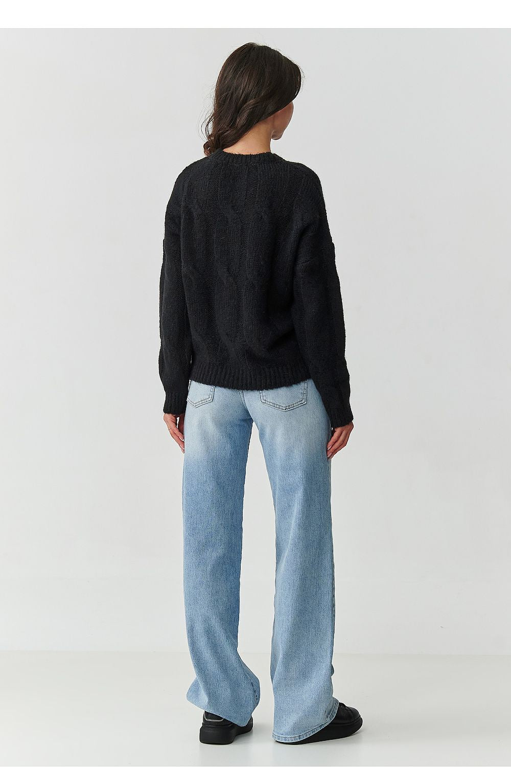 Pullover model 217362 Makadamia