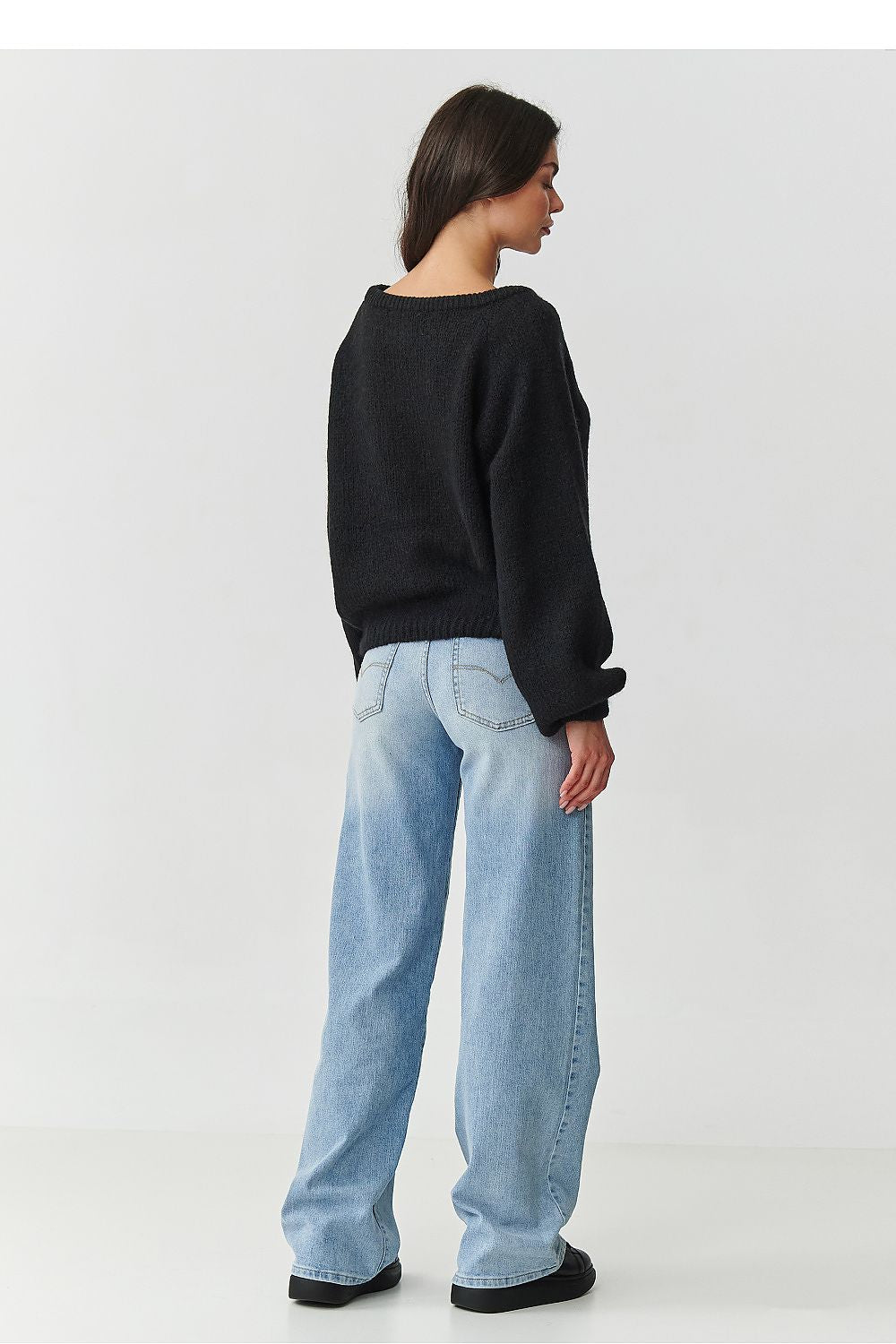 Pullover model 217389 Makadamia