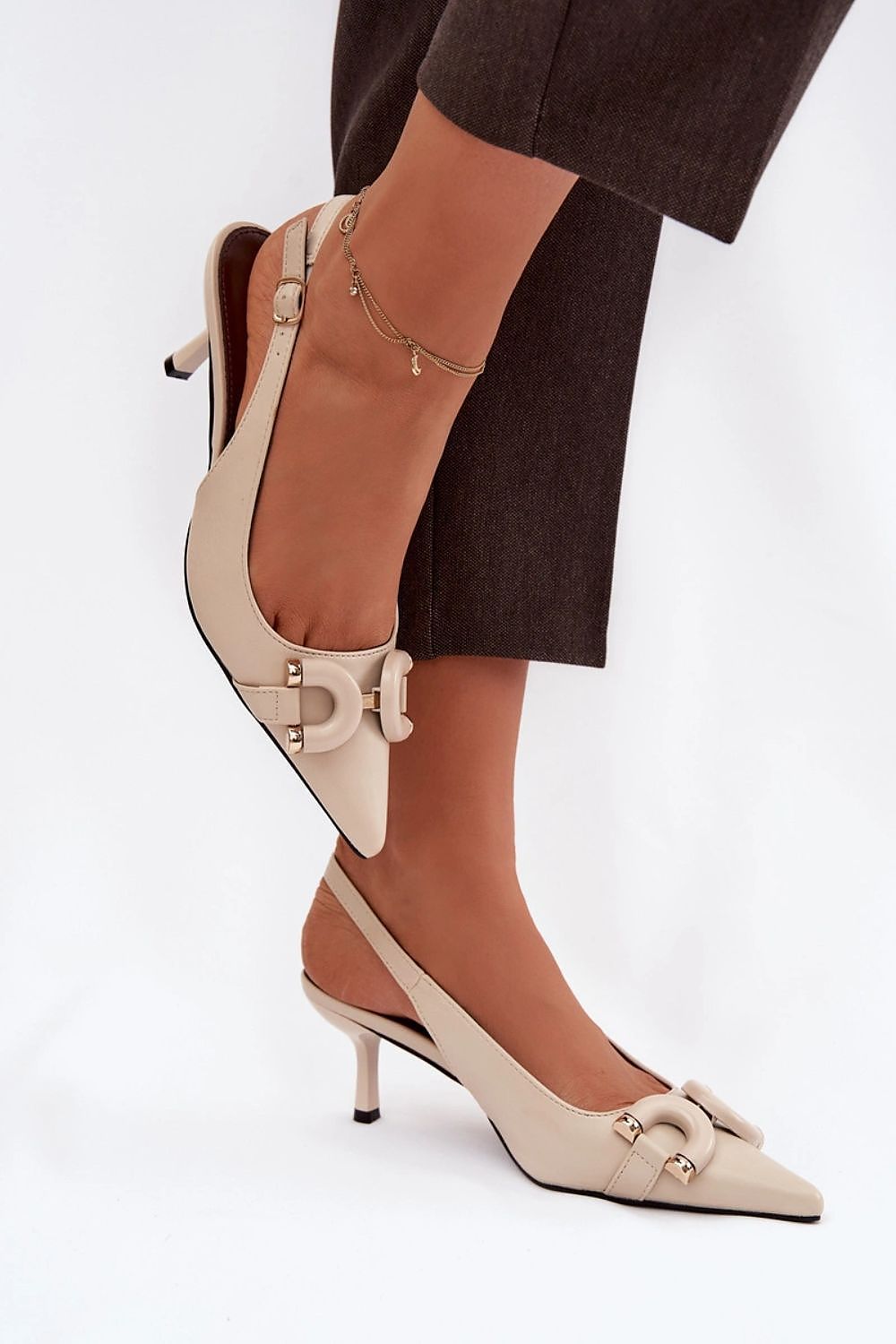 Sandalen mit Absatz model 225957 Step in style