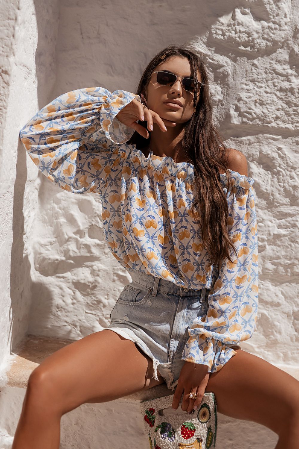 Bluse model 228148 LaBalancia