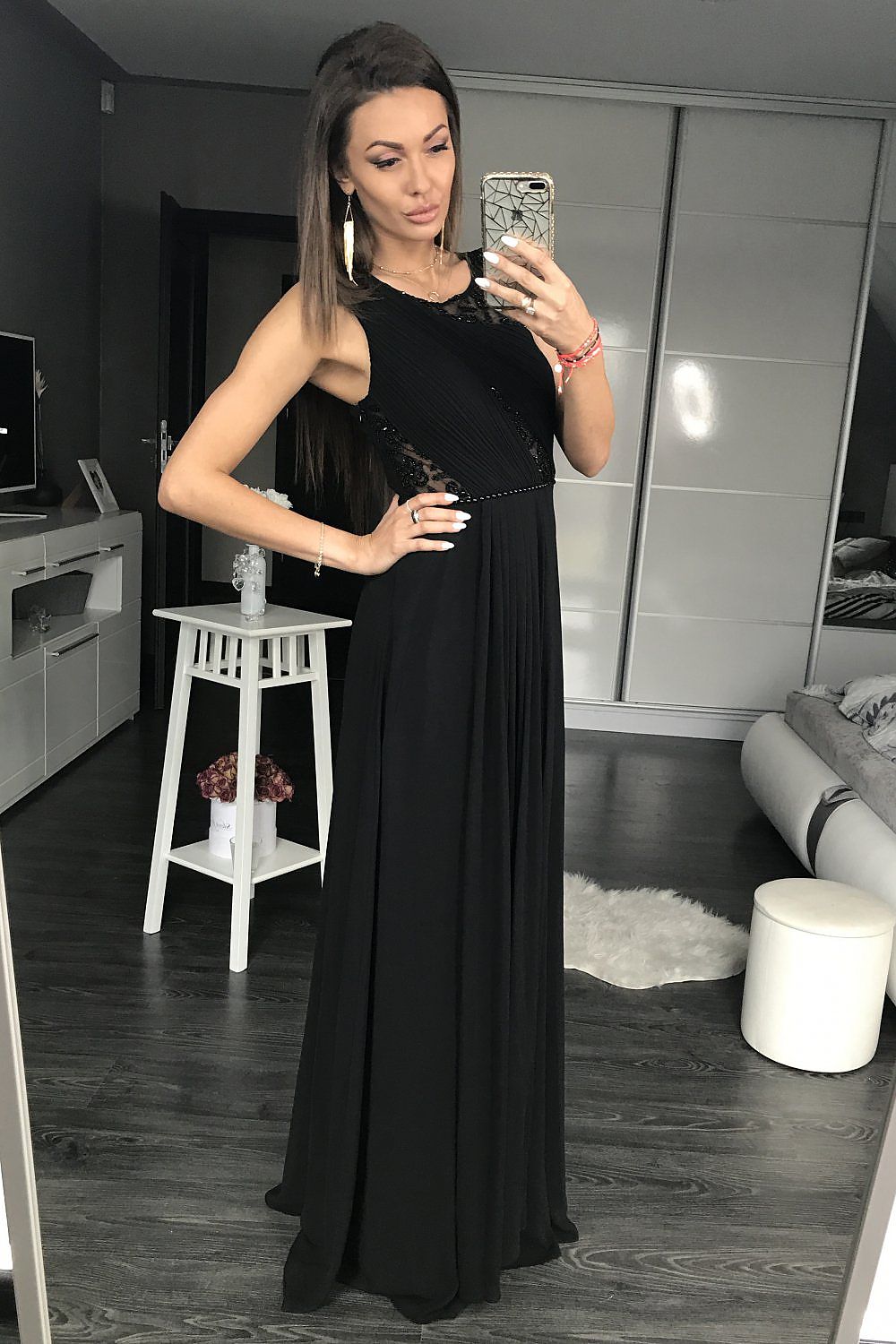 Langes Kleid model 105275 YourNewStyle