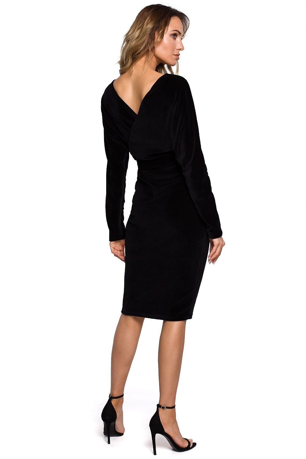 Feminines Business Midikleid mit Taillenband