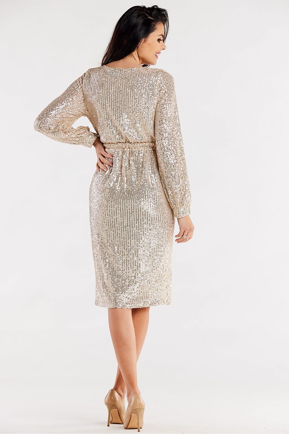 Abendkleid model 174356 awama