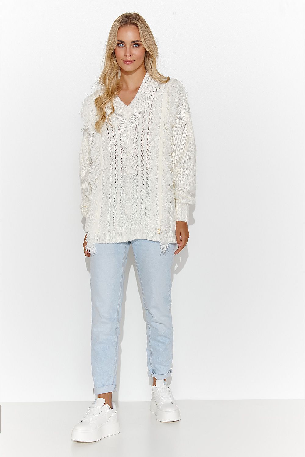 Pullover model 184791 Makadamia