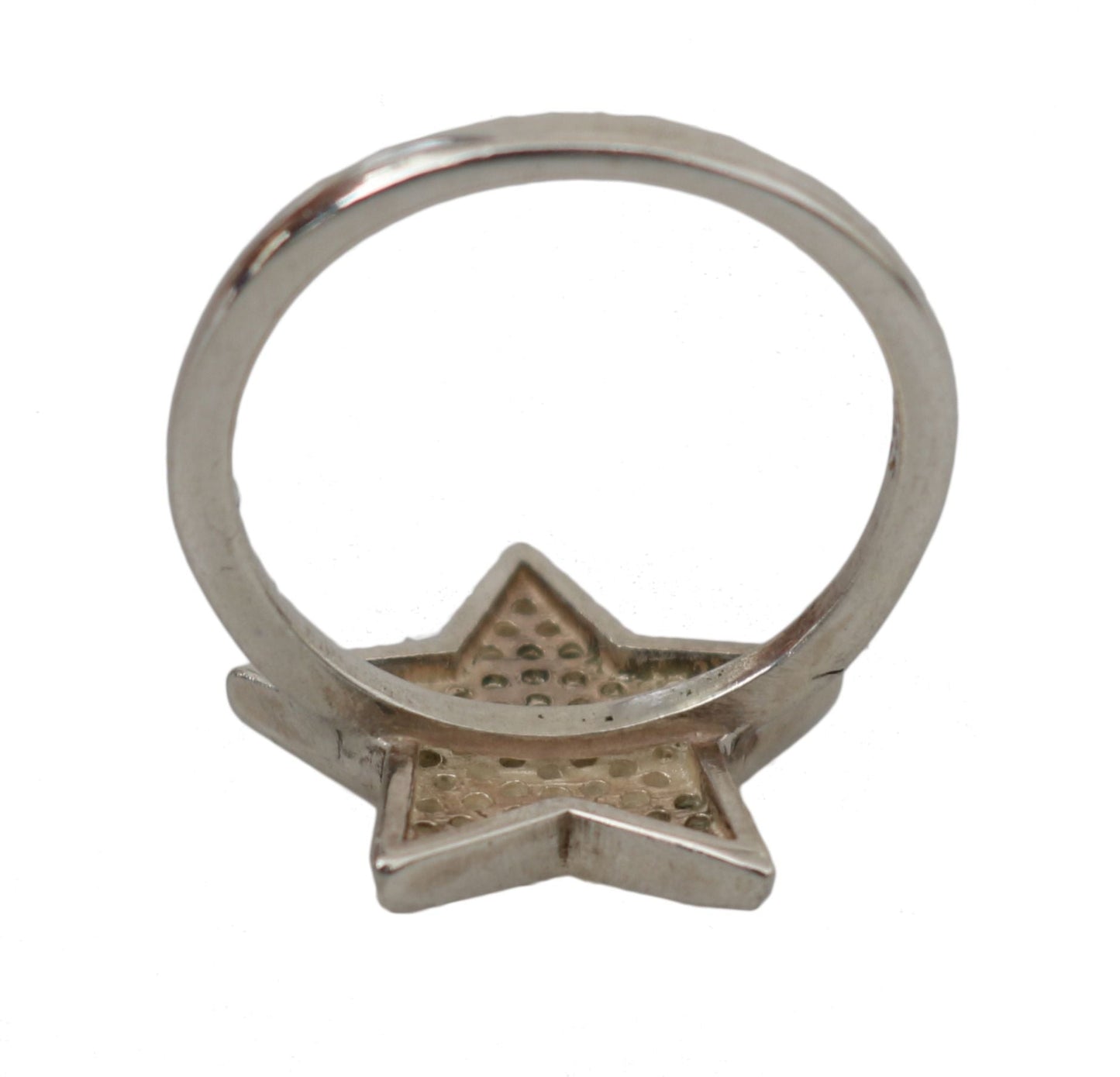 Nialaya Damen Ring aus Sterlingsilber in Silber mit klaren CZ-Kristallen