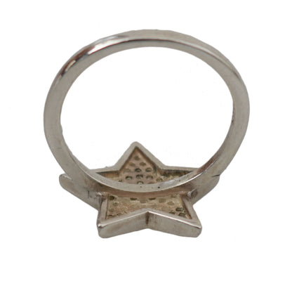 Nialaya Damen Ring aus Sterlingsilber in Silber mit klaren CZ-Kristallen