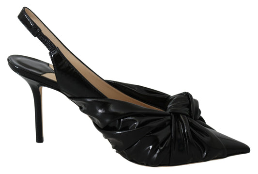Jimmy Choo Pumps Annabell 85 aus Lackleder in Schwarz