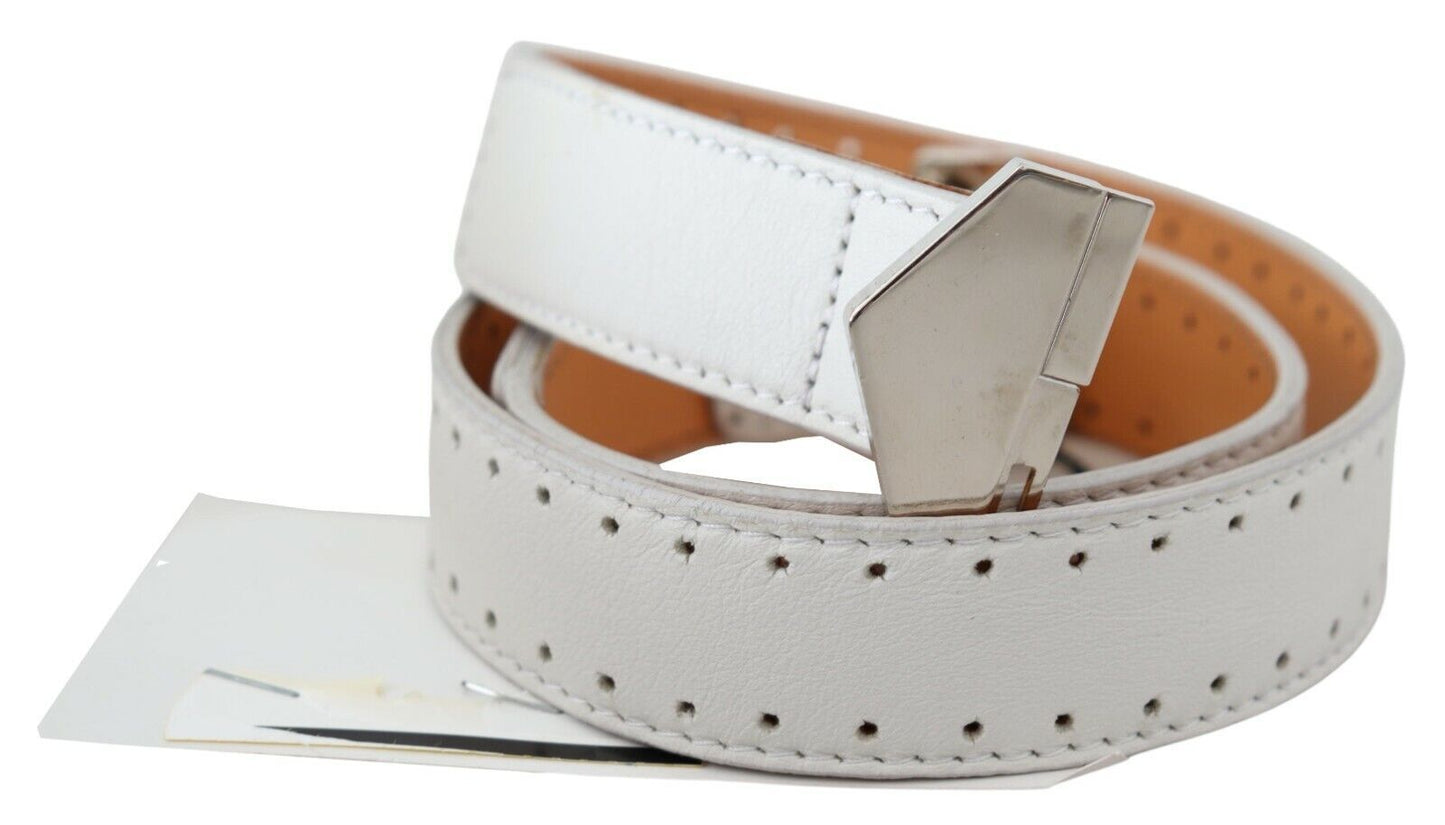 GF Ferre Fashion Gürtel aus Leder in Weiß