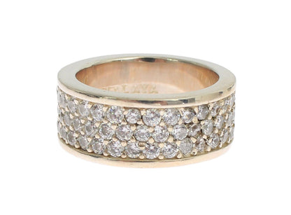 Nialaya Damen Ring aus Sterlingsilber in Silber mit klaren CZ-Kristallen
