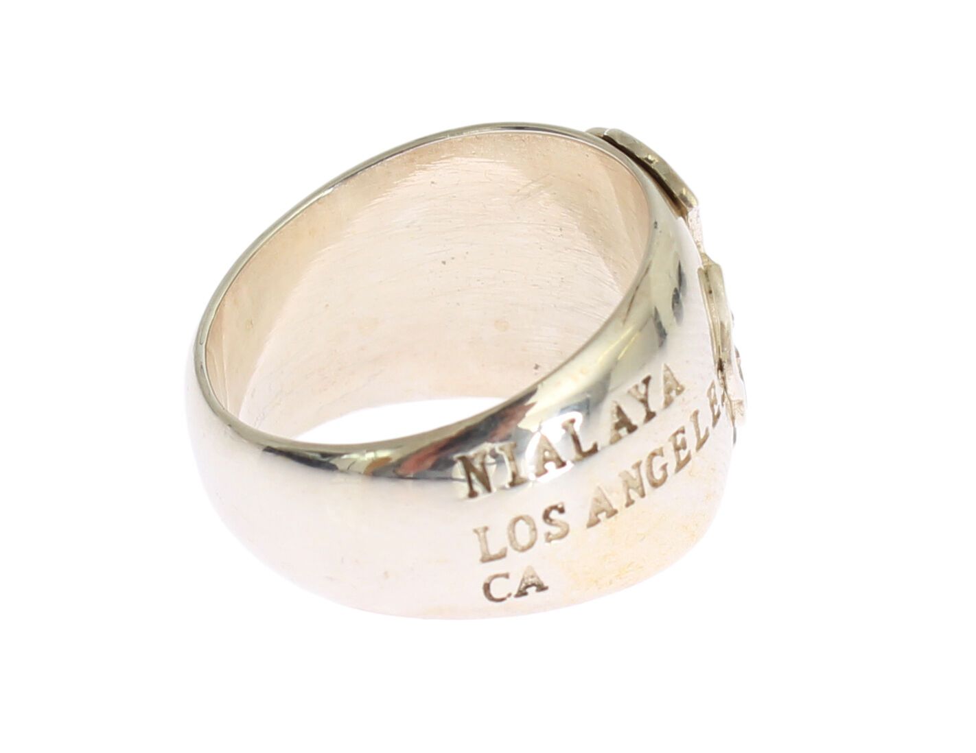 Nialaya Damen Ring aus Sterlingsilber in Silber