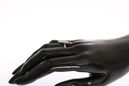 Nialaya Damen Ring aus Sterlingsilber in Silber mit CZ-Kristallen