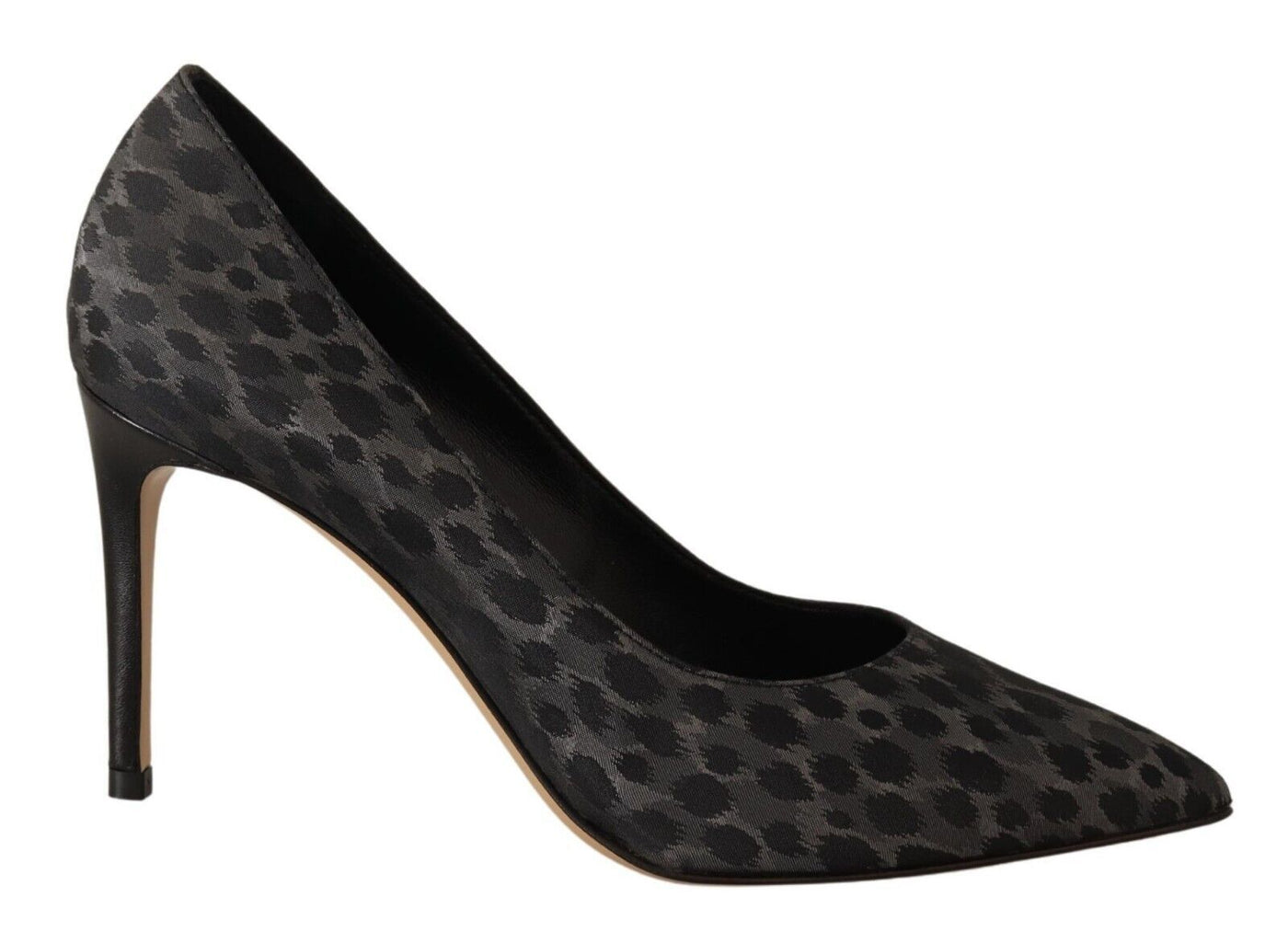 Sofia Damen High Heels Pumps Leder Leopard