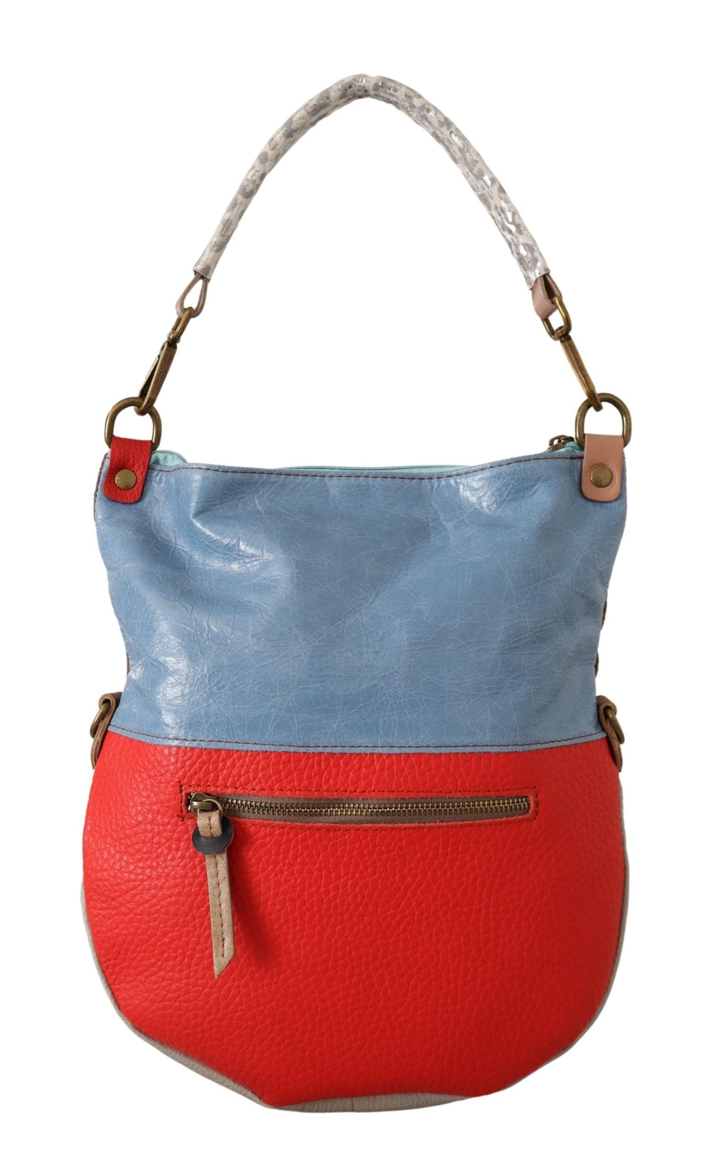 EBARRITO Tote Bag aus Leder in Multicolor