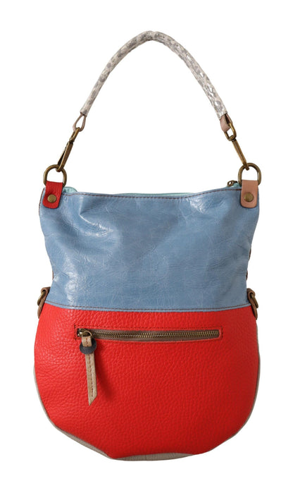 EBARRITO Tote Bag aus Leder in Multicolor