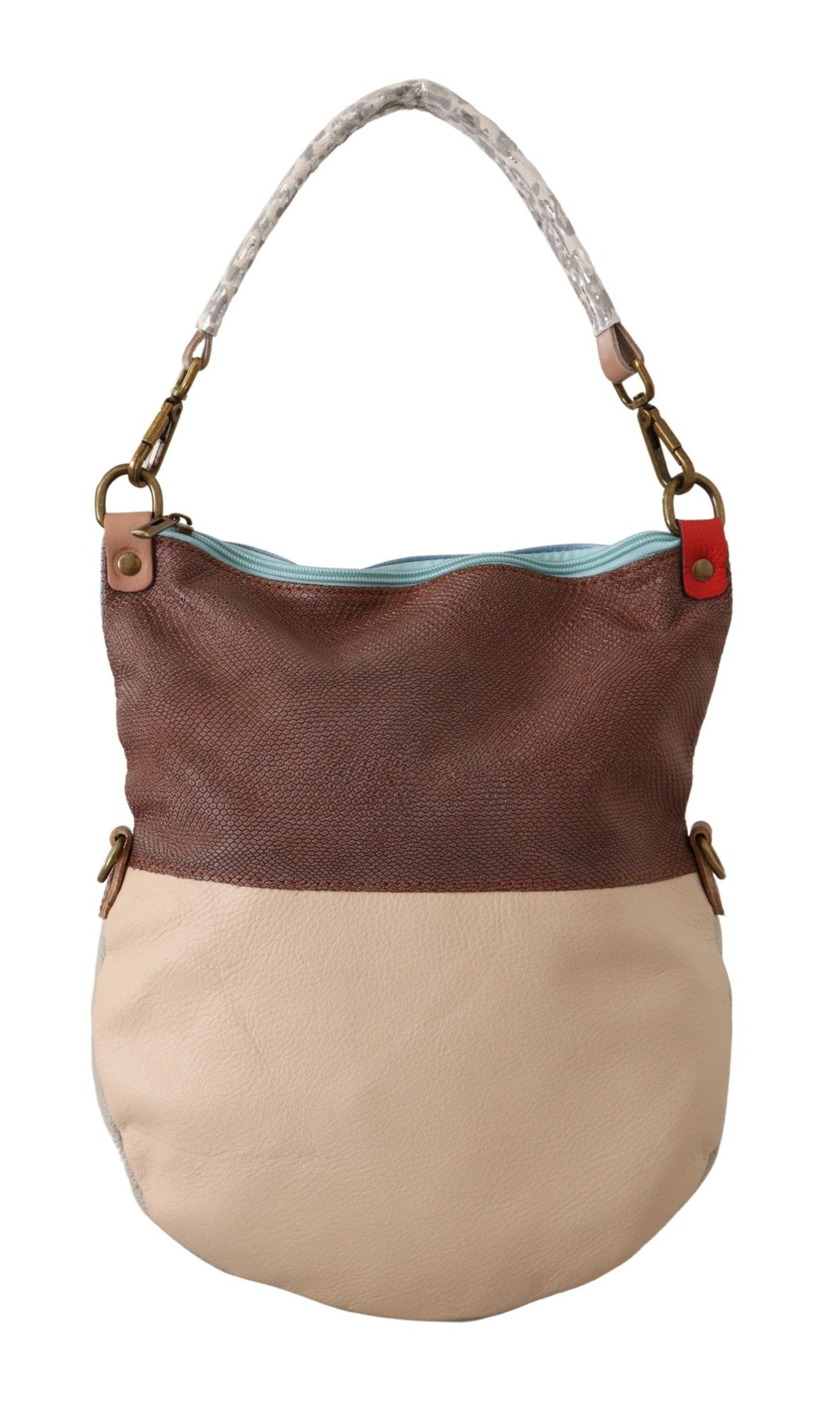 EBARRITO Tote Bag aus Leder in Multicolor