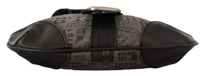 Wayfarer Damen Crossbody Tasche Stoff Grau