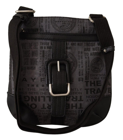 Wayfarer Damen Crossbody Tasche Stoff Grau