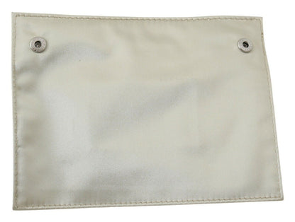 Wayfarer Damen Geldbörse Stoff Weiß