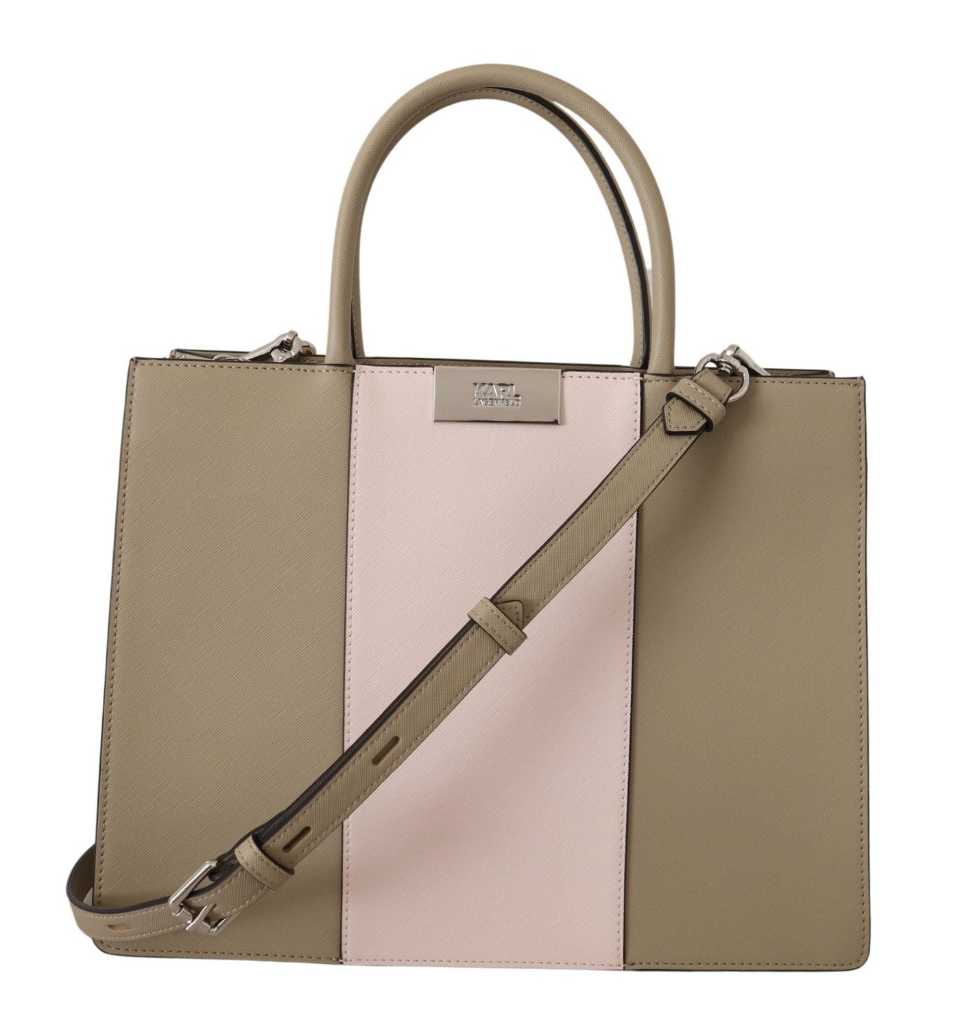 Karl Lagerfeld Tote Shoulder Bag K/MAU SAGE in Salbeigrün