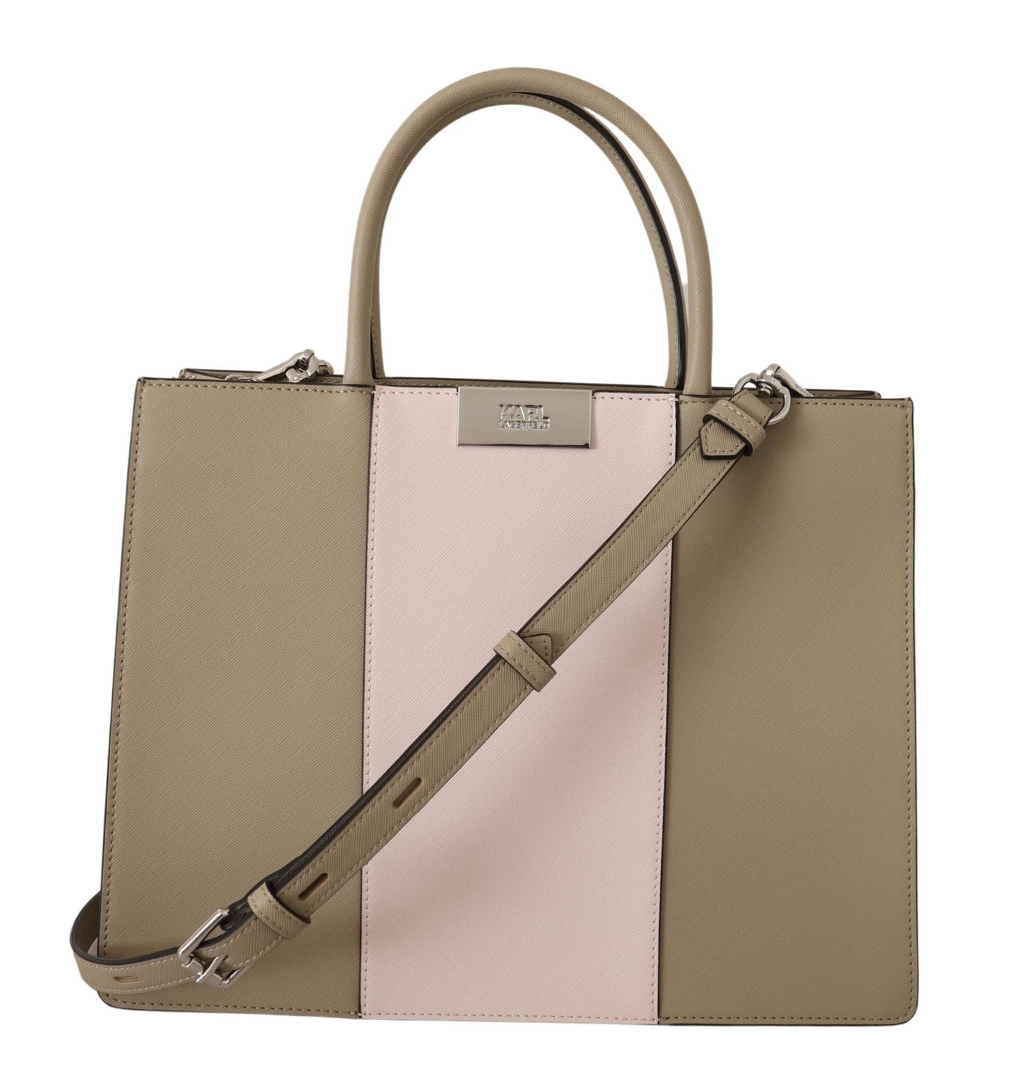 Karl Lagerfeld Tote Shoulder Bag K/MAU SAGE in Salbeigrün