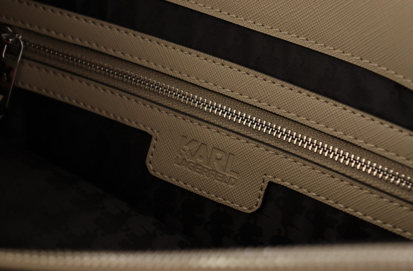 Karl Lagerfeld Tote Shoulder Bag K/MAU SAGE in Salbeigrün