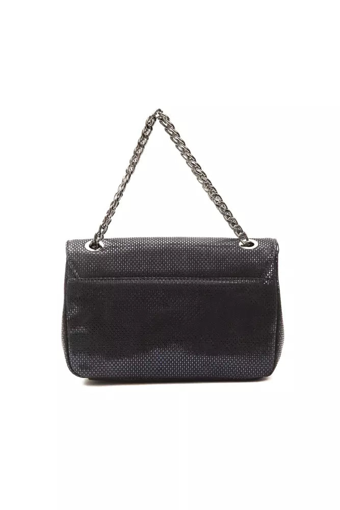 Pompei Donatella Crossbody Tasche aus Leder in Blau