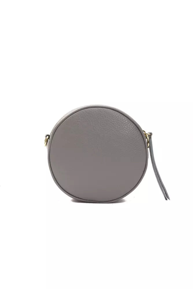 Pompei Donatella Damen Leder Crossbody Tasche Oval