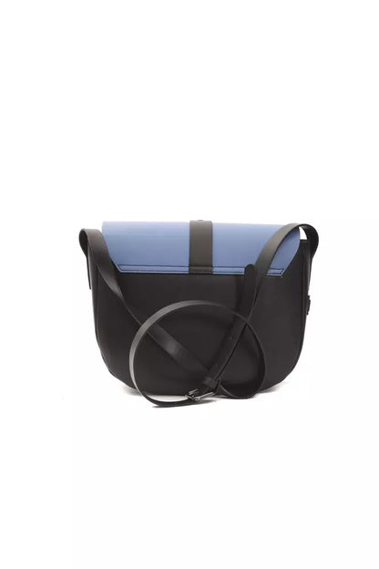 Pompei Donatella Crossbody Tasche aus Leder in Blau
