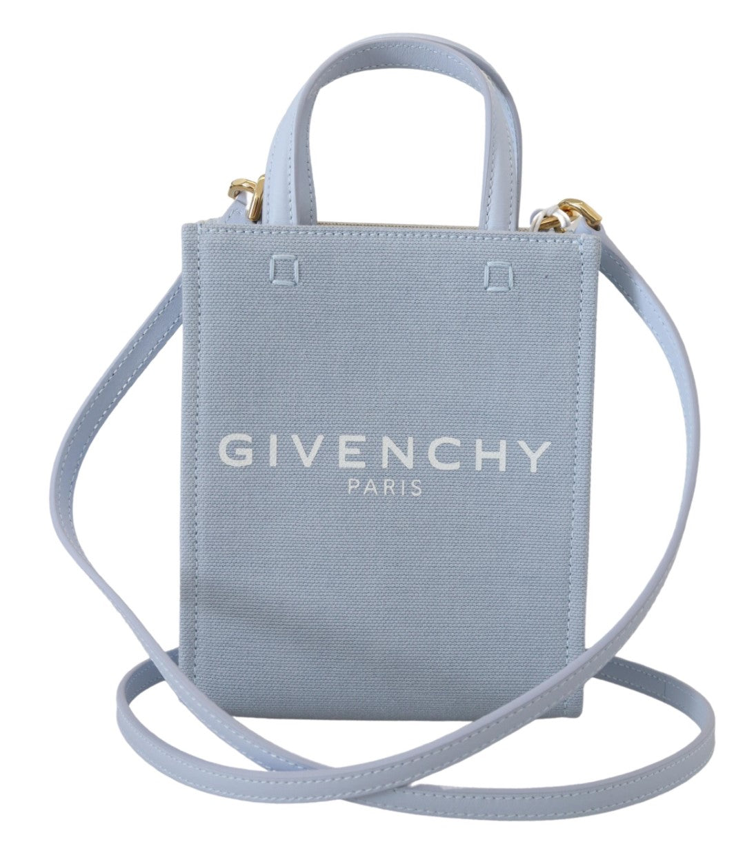 Givenchy Mini Handtasche mit Tragegriff in Cloud Blue
