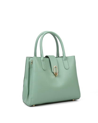 Borsa a mano da donna Pelle vegana Prodotto Vegano 28x14x10 cm-2