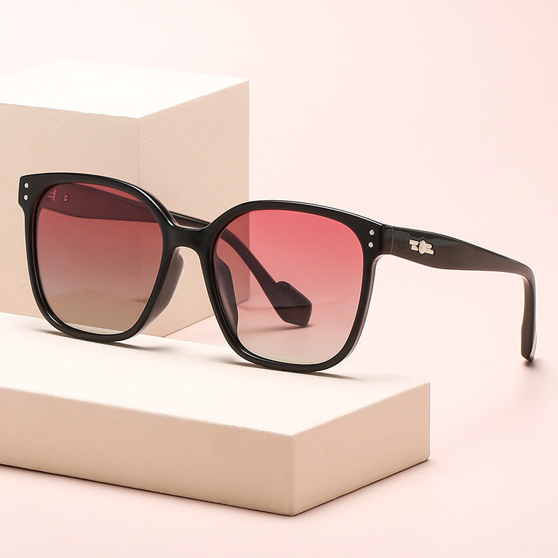 Damen Sonnenbrille Oversized mit Verlaufsglaesern UV400