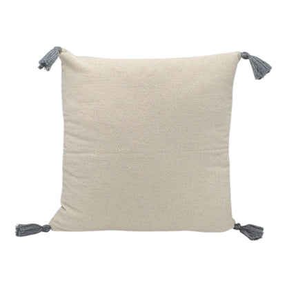 Dekokissen mit Punch Stickerei - Kids - Elefant Blau - 43 x 43cm