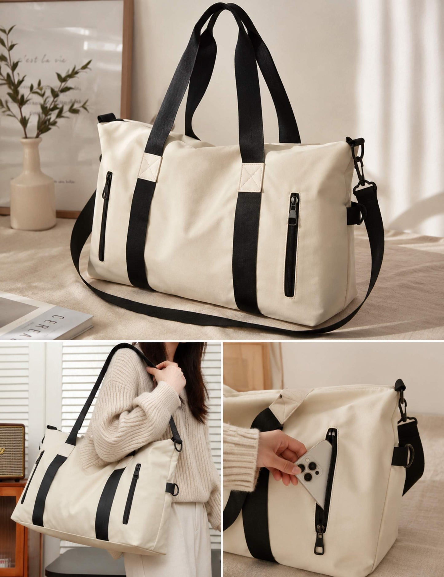 Oxford Reisetasche Damen