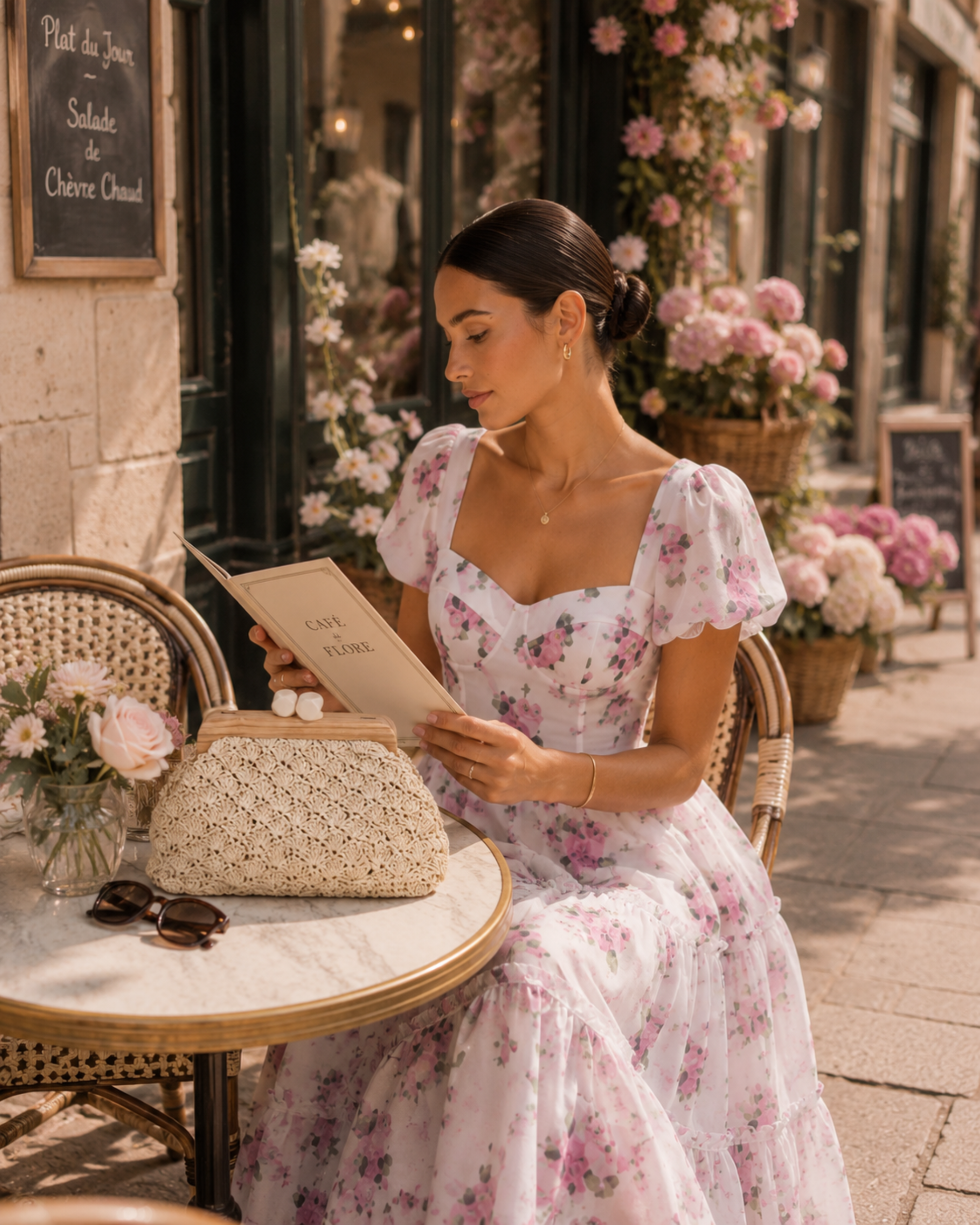 Elegante Sommer Clutch für Damen mit geflochtenem Design