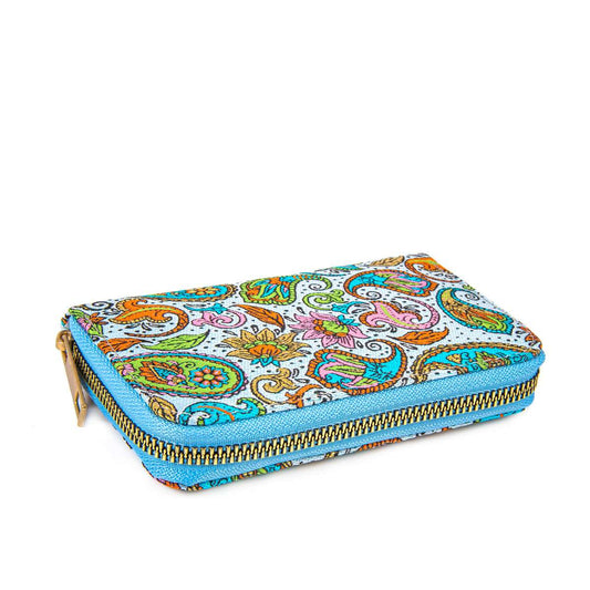 Geldbörse im Boho-Design - Florum - 14,5x8,5x2,5cm