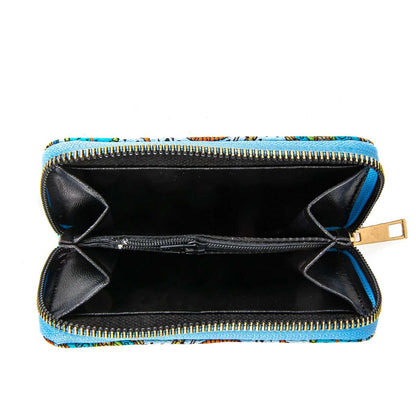 Geldbörse im Boho-Design - Florum - 14,5x8,5x2,5cm