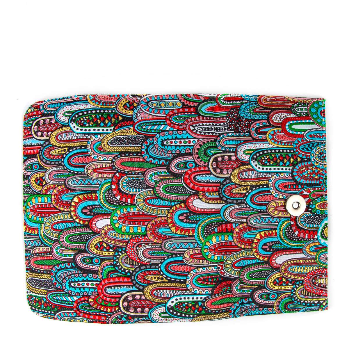 Geldbörse mit Druckknopfverschluss - Kaktus - 19x10x3,5cm