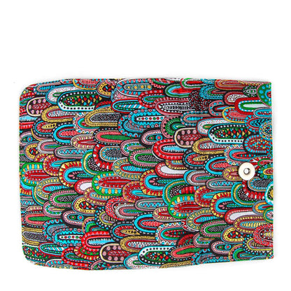 Geldbörse mit Druckknopfverschluss - Kaktus - 19x10x3,5cm