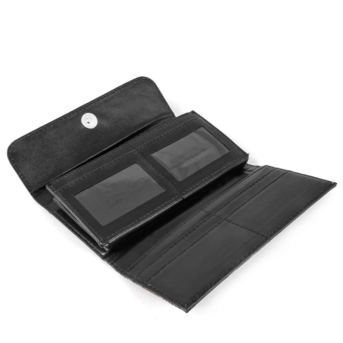 Geldbörse mit Druckknopfverschluss - Kaktus - 19x10x3,5cm