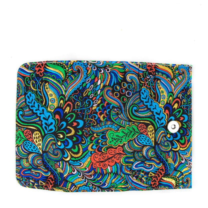 Geldbörse mit Druckknopfverschluss - Flores Picti - 19x10x3,5cm