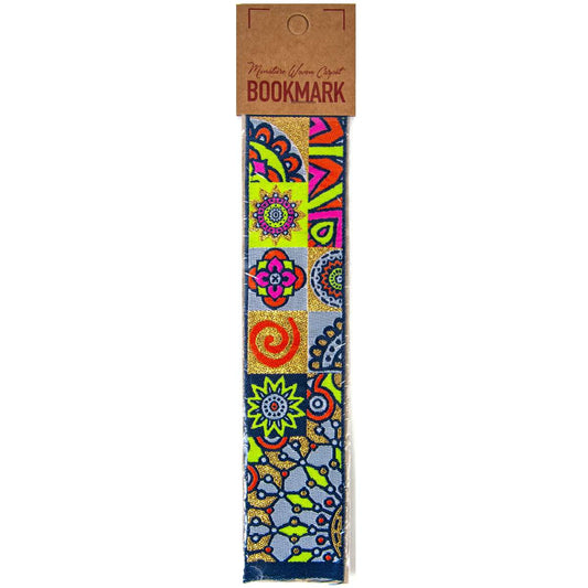 Lesezeichen im Boho-Design - Neon - 22x4,5cm